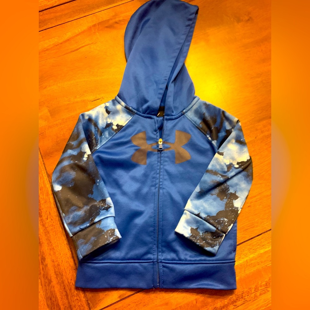 Boys Under Armour Zip Up Sweatshirt